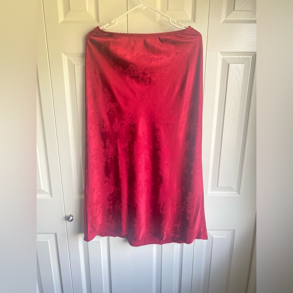 NEW Reformation Layla motif midi skirt - Seasonal – Sangre Jacquard Size 4 - Picture 5 of 12